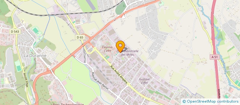 localisation de l'entreprise SCI FC AVIGNON SUD à AIX-EN-PROVENCE