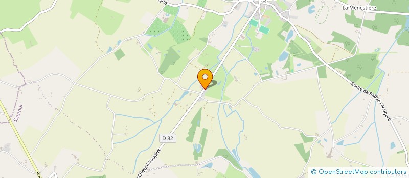 localisation de l'entreprise SCI FC IMMO  BAUGE-EN-ANJOU