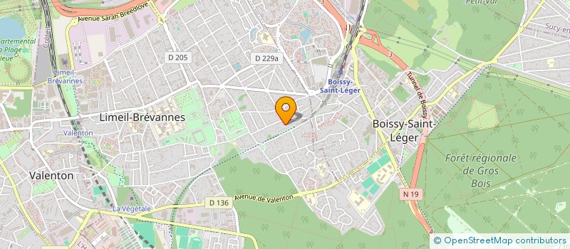 localisation de l'entreprise SCI FC IMMOBILIER à LIMEIL-BREVANNES