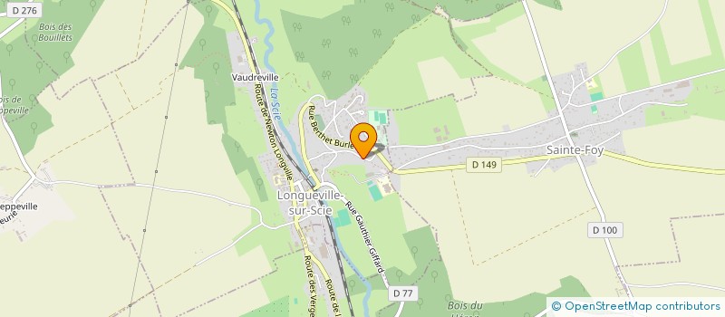 localisation de l'entreprise SCI FC JOURDAIN  LONGUEVILLE-SUR-SCIE