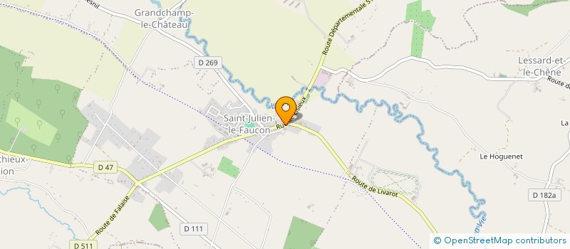 localisation de l'entreprise SCI FC SAINT PIERRE  SAINT-PIERRE-EN-AUGE