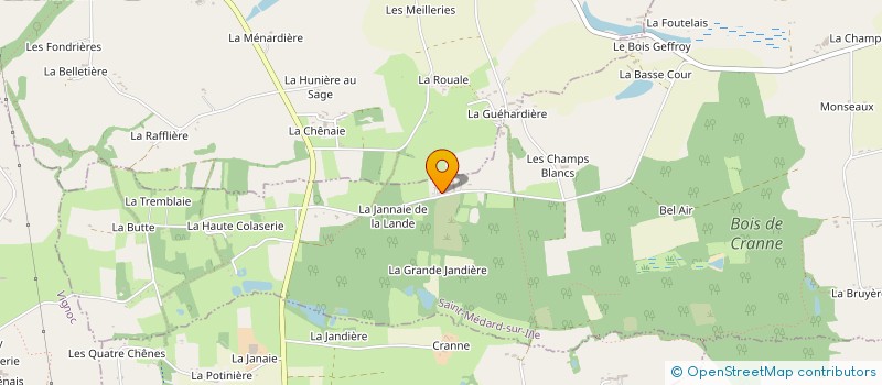 localisation de l'entreprise SCI FC27  SAINT-MEDARD-SUR-ILLE