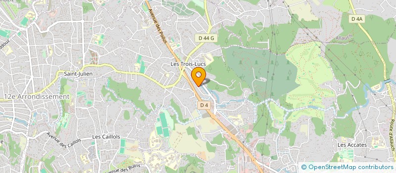 localisation de l'entreprise SCI FC2P  MARSEILLE