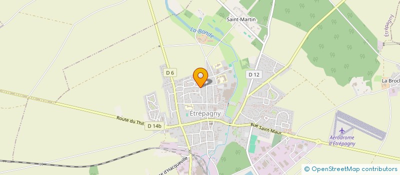 localisation de l'entreprise SCI FC2R  ETREPAGNY