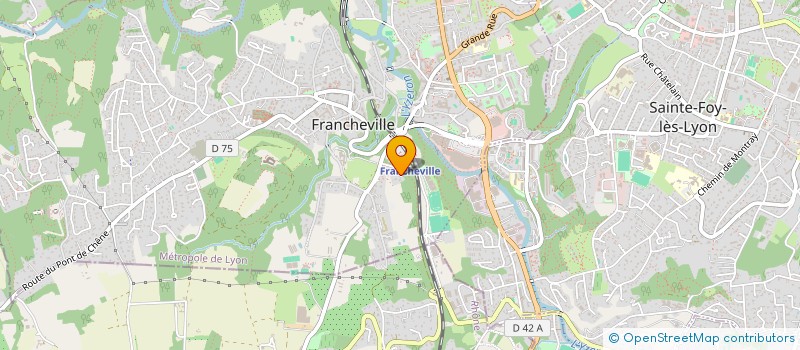 localisation de l'entreprise SCI FC2V  FRANCHEVILLE