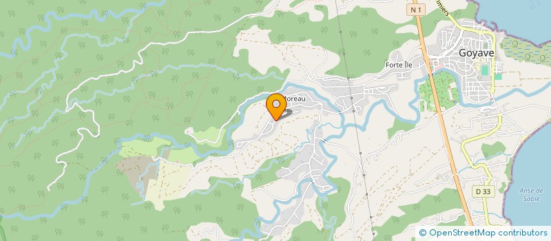 localisation de l'entreprise SCI FCA IMMO  GOYAVE