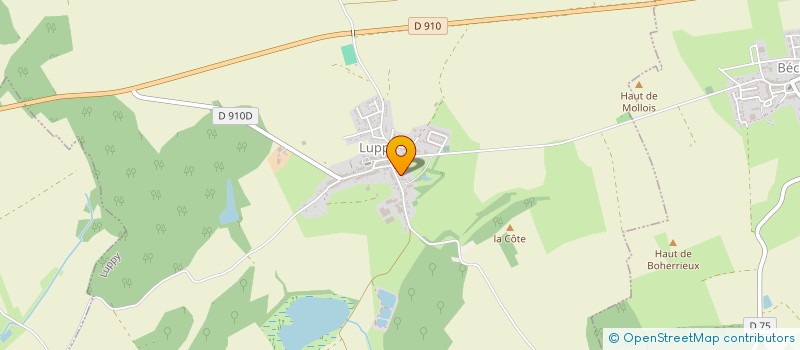 localisation de l'entreprise SCI FCA4  LUPPY