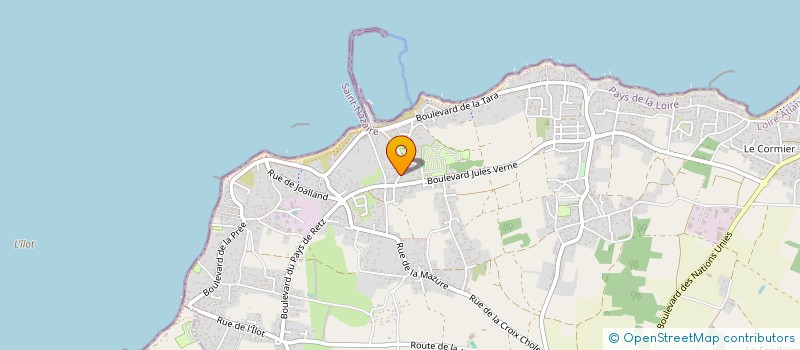 localisation de l'entreprise SCI FCBC à LA PLAINE-SUR-MER