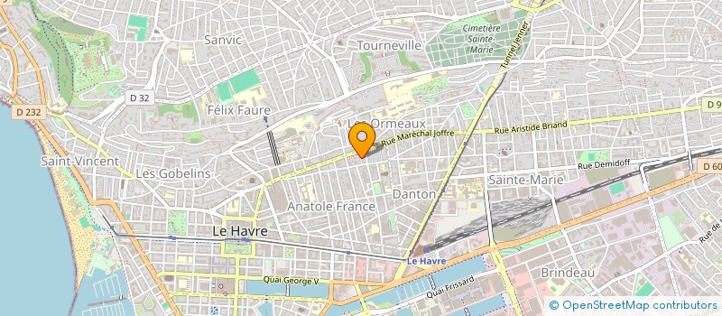 localisation de l'entreprise SCI FCDR à LE HAVRE