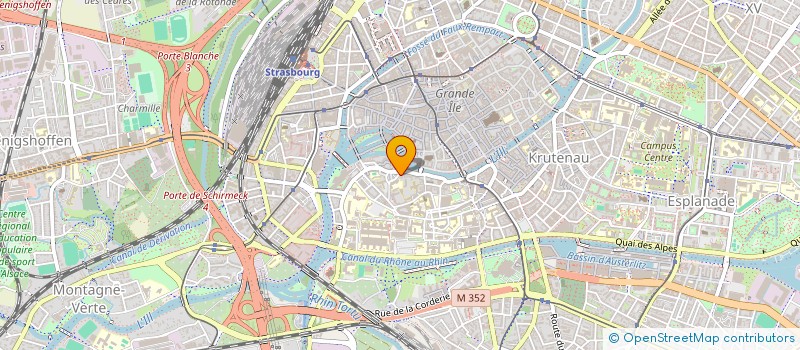 localisation de l'entreprise SCI FCEJM  STRASBOURG