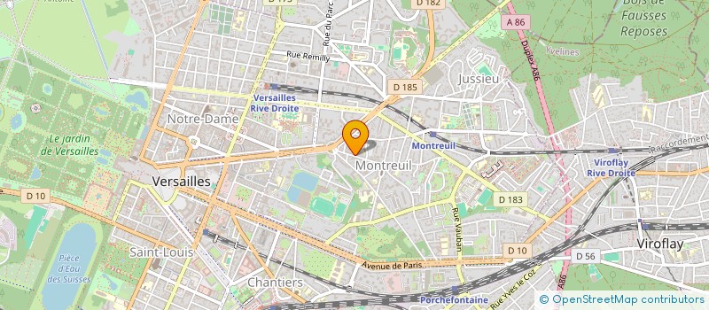 localisation de l'entreprise SCI FCG SAINT NOM à VERSAILLES