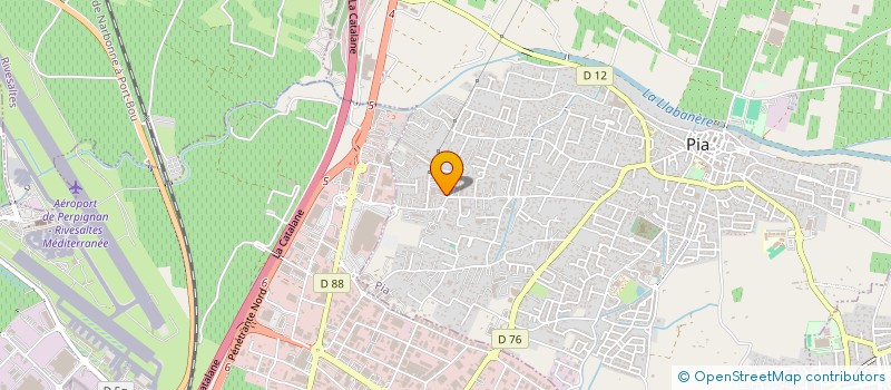 localisation de l'entreprise SCI FCJP  PIA