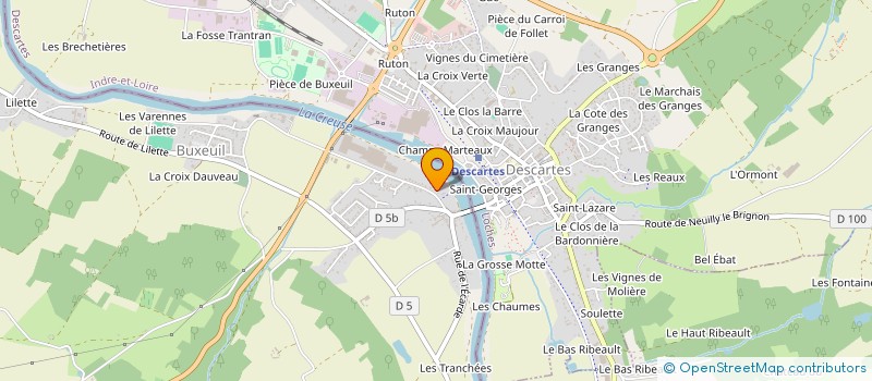 localisation de l'entreprise SCI FCL à BUXEUIL