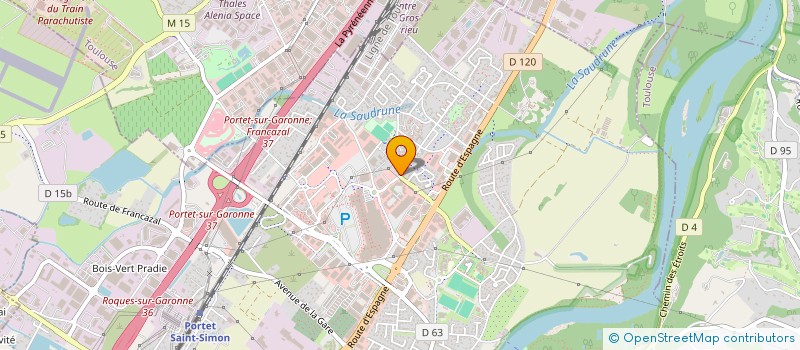 localisation de l'entreprise SCI FCL  PORTET-SUR-GARONNE