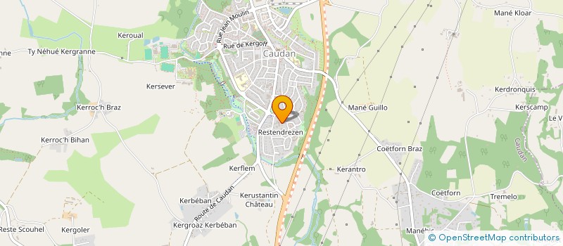 localisation de l'entreprise SCI FCM à PLOEMEUR