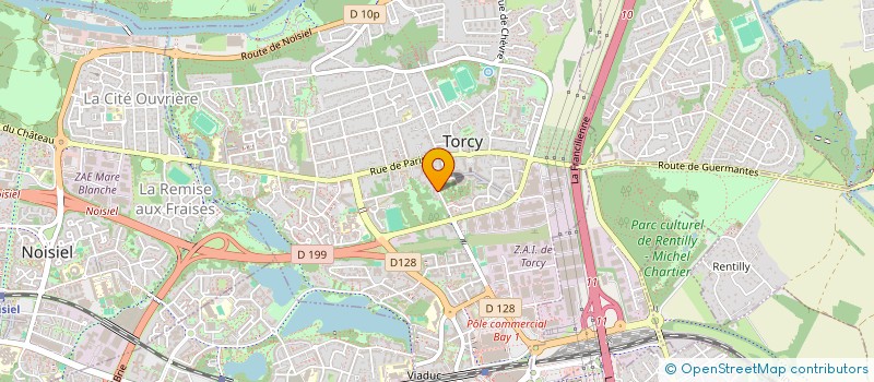 localisation de l'entreprise SCI FCONJ  TORCY