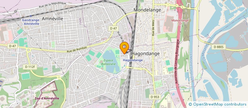 localisation de l'entreprise SCI FCPM à HAGONDANGE