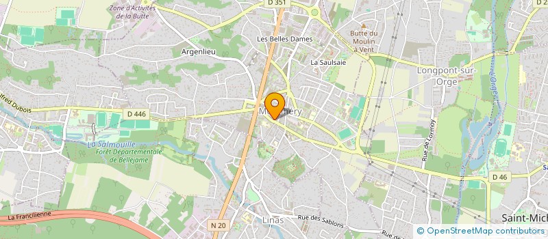 localisation de l'entreprise SCI FCPP PREMIUM  MONTLHERY