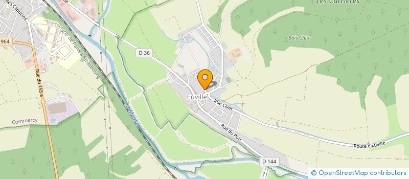 localisation de l'entreprise SCI FCQN à EUVILLE