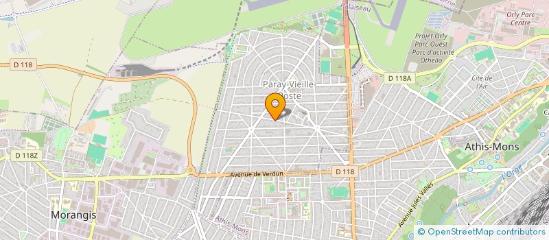 localisation de l'entreprise SCI FCSA à PARAY-VIEILLE-POSTE
