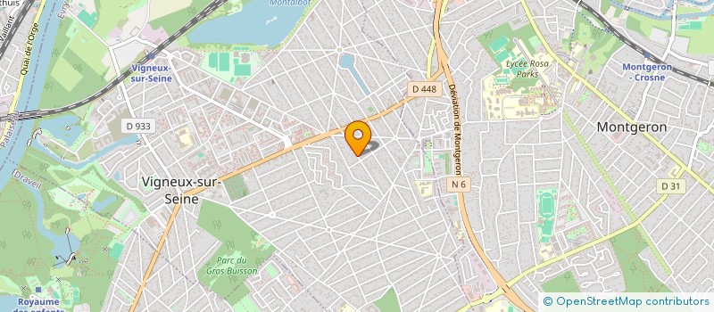 localisation de l'entreprise SCI FCSK à VIGNEUX-SUR-SEINE