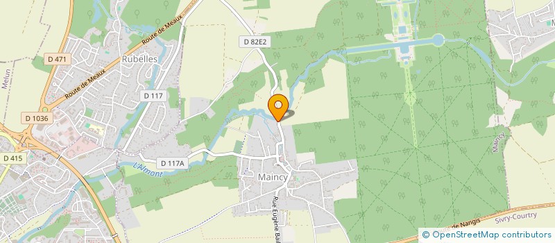 localisation de l'entreprise SCI FCT  MAINCY