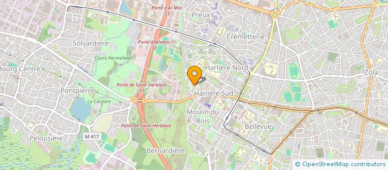 localisation de l'entreprise SCI FCT  SAINT-HERBLAIN