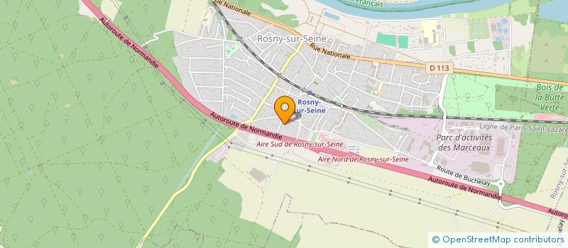 localisation de l'entreprise SCI FCTL  ROSNY-SUR-SEINE