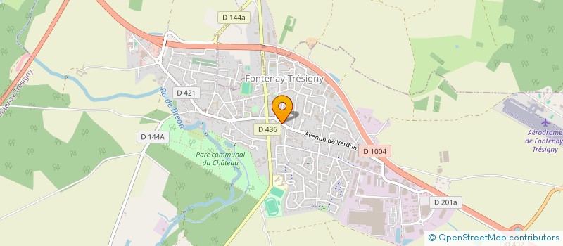 localisation de l'entreprise SCI FCTM  FONTENAY-TRESIGNY