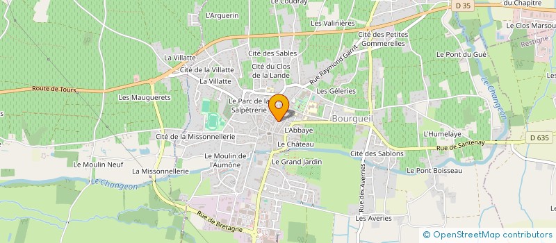 localisation de l'entreprise SCI FCVH à BOURGUEIL
