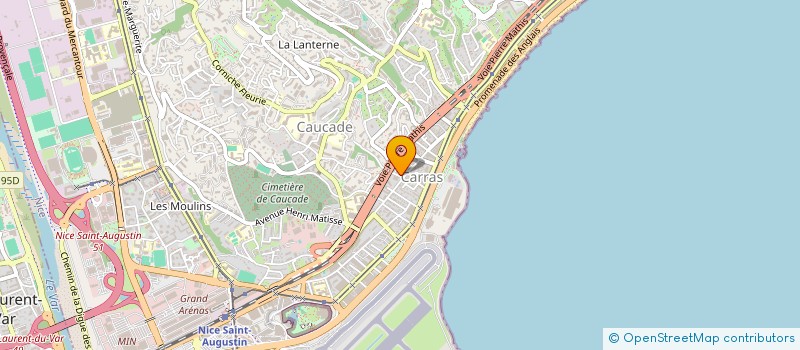 localisation de l'entreprise SCI FCY à NICE