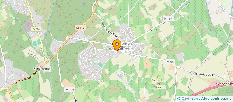 localisation de l'entreprise SCI FD  SAINT-GENIES-DES-MOURGUES