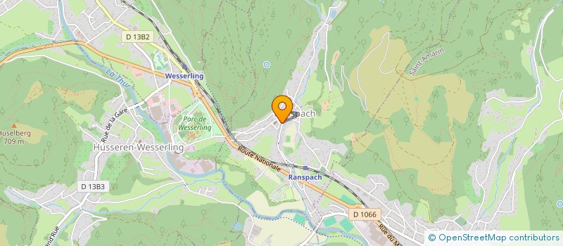 localisation de l'entreprise SCI FD AVENIR  RANSPACH