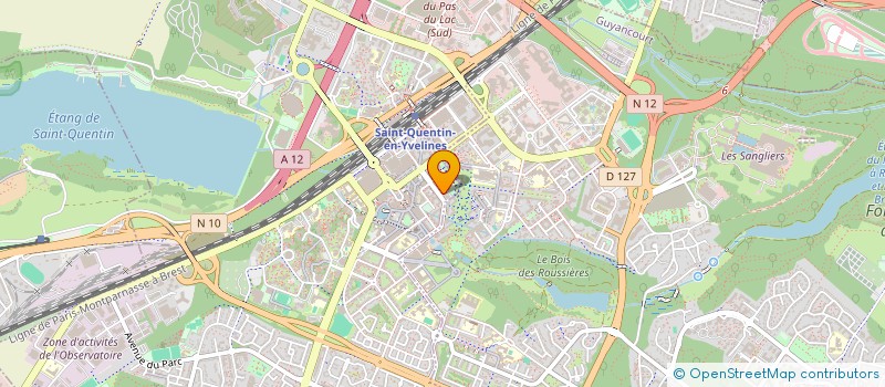 localisation de l'entreprise SCI FD CONCEPT  MONTIGNY-LE-BRETONNEUX