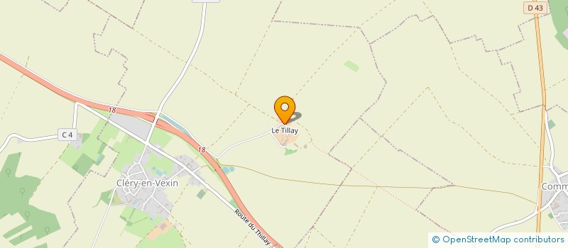 localisation de l'entreprise SCI FD IMMO  CLERY-EN-VEXIN