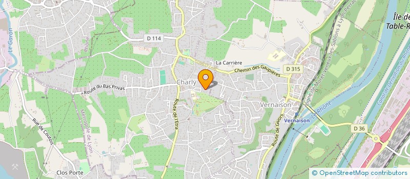 localisation de l'entreprise SCI FD INVESTISSEMENTS  CHARLY