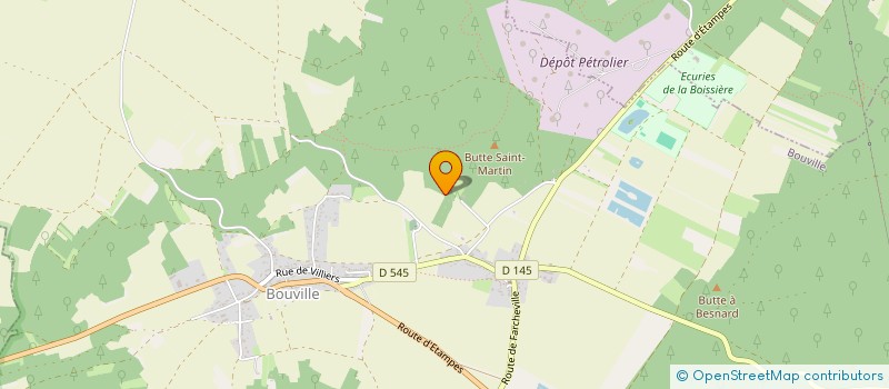 localisation de l'entreprise SCI FD2H  BOUVILLE