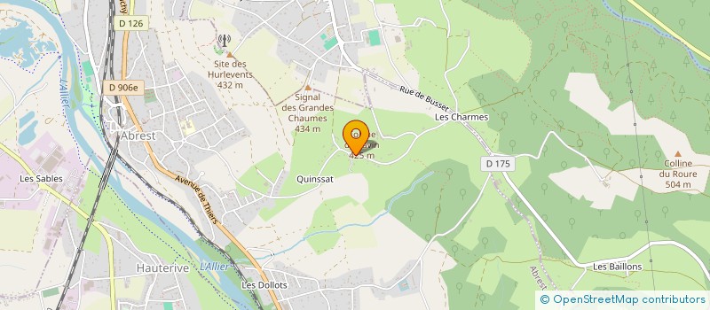 localisation de l'entreprise SCI FD5  ABREST