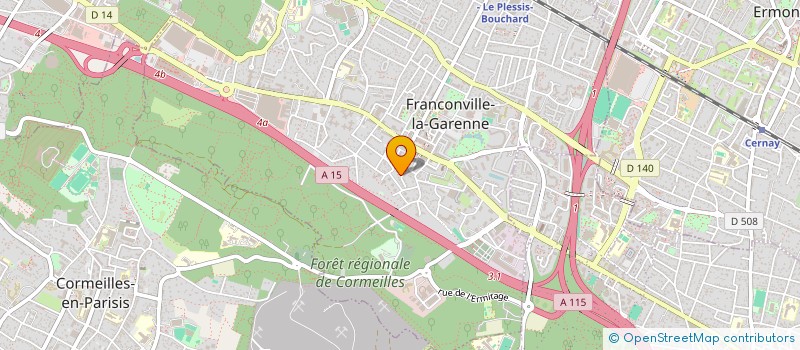 localisation de l'entreprise SCI FDA  FRANCONVILLE