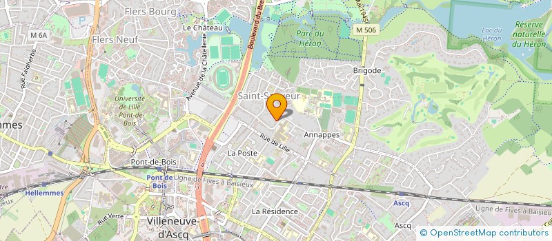 localisation de l'entreprise SCI FDAJ CORSICA à VILLENEUVE-D'ASCQ