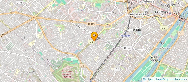 localisation de l'entreprise SCI FDBR à SURESNES