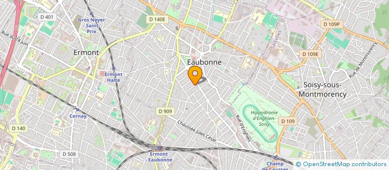 localisation de l'entreprise SCI FDF à EAUBONNE
