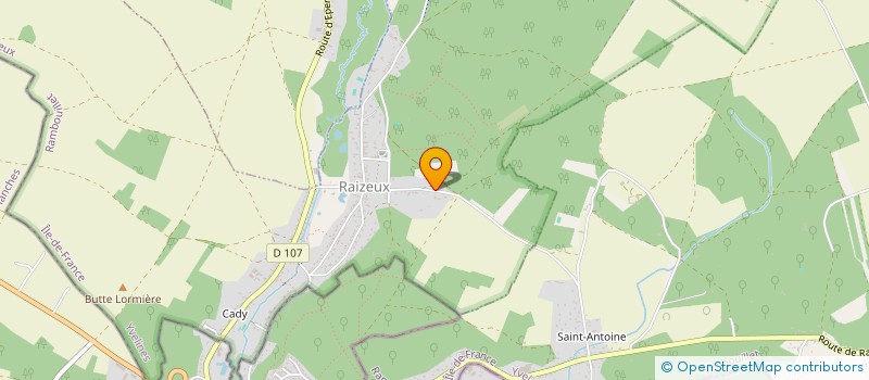 localisation de l'entreprise SCI FDG  RAIZEUX
