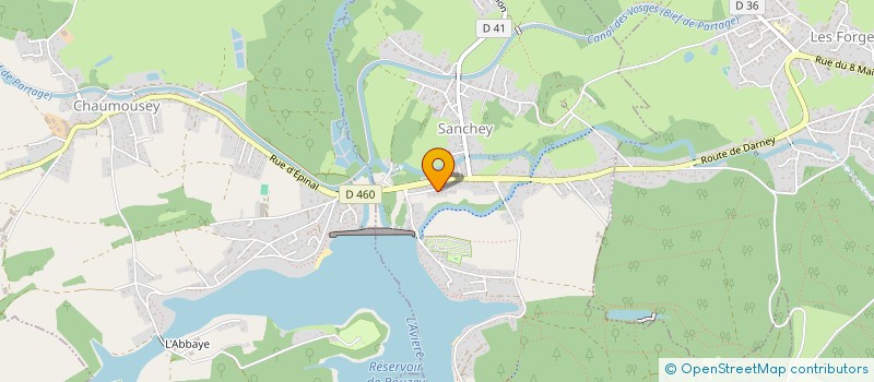 localisation de l'entreprise SCI FDH IMMO  CHAVELOT