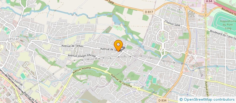 localisation de l'entreprise SCI FDL IMMO  LESCAR