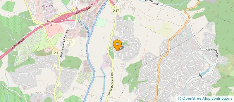 localisation de l'entreprise SCI FDM à FREJUS
