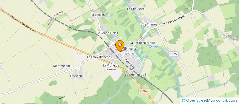 localisation de l'entreprise SCI FDMPP  CHAMBOURG-SUR-INDRE