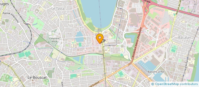 localisation de l'entreprise SCI FDN BRUGES  BRUGES