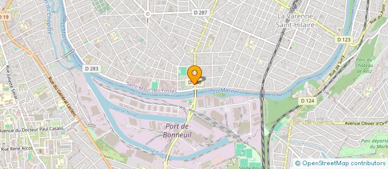 localisation de l'entreprise SCI FDPACK à SAINT-MAUR-DES-FOSSES