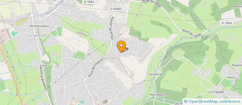 localisation de l'entreprise SCI FDR  CARIGNAN-DE-BORDEAUX